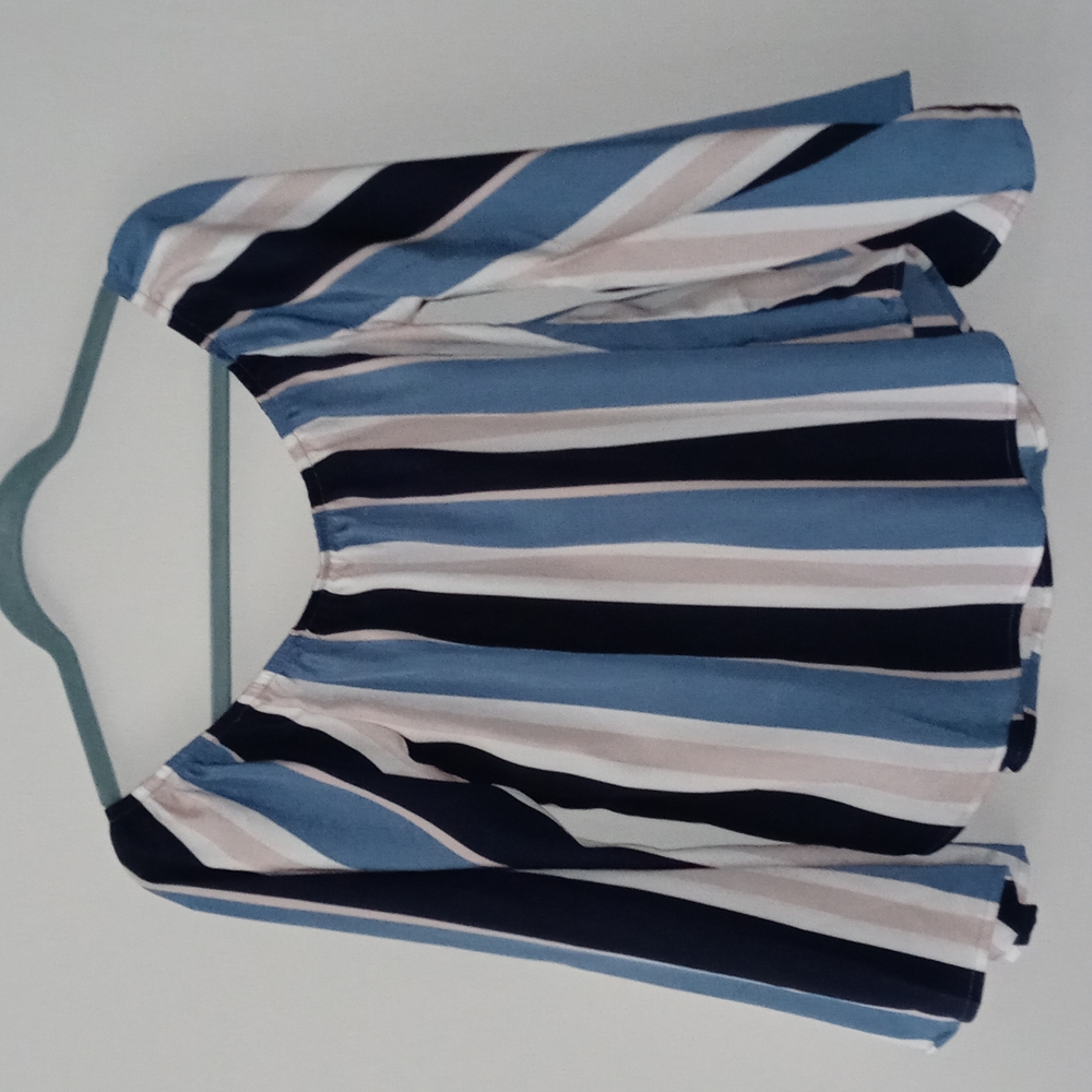 Striped Off Shoulder Top